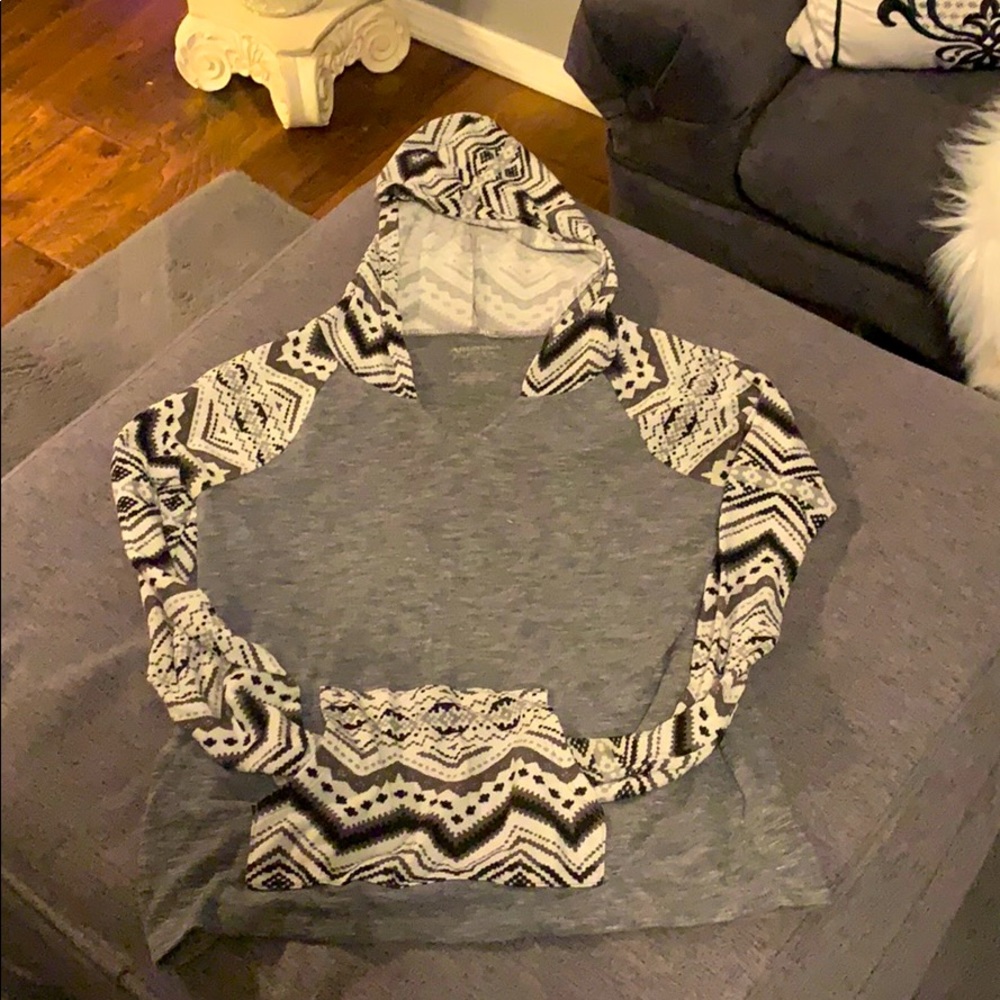 ⚜️Girls long sleeve hooded top